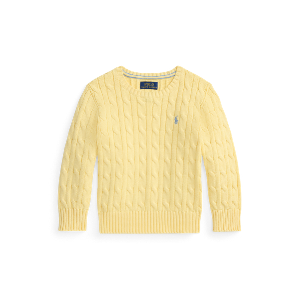 Cable-Knit Cotton Jumper