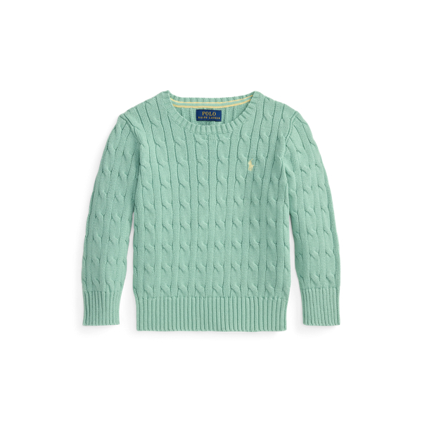 Cable-Knit Cotton Jumper