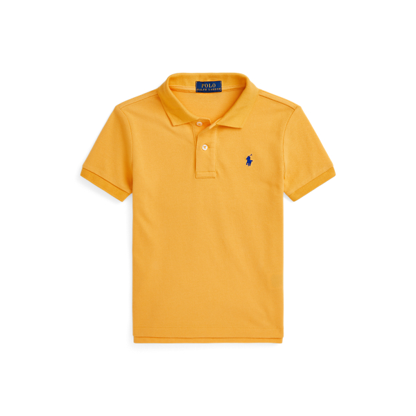 Cotton Mesh Polo Shirt