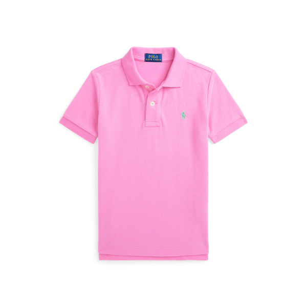 Le polo iconique en coton piqué
