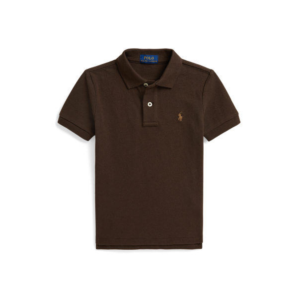 Das legend&auml;re Piqu&eacute;-Poloshirt Boys 2-7 in Muskatbraun 1