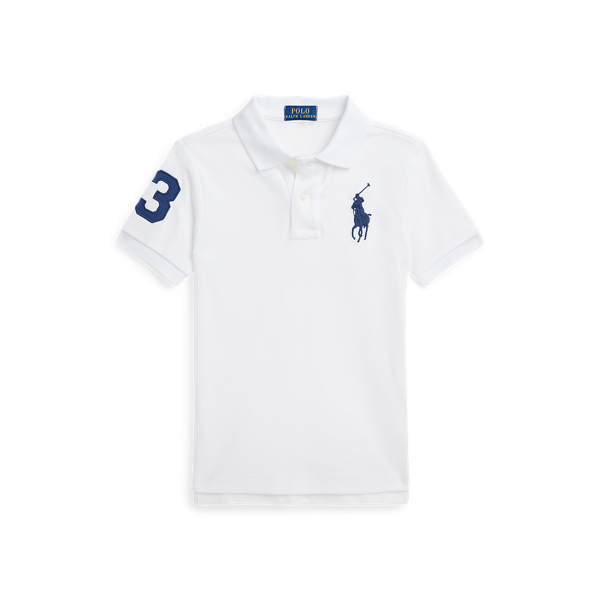 Baumwollpique Poloshirt mit Big Pony fur Jungen Ralph Lauren DE