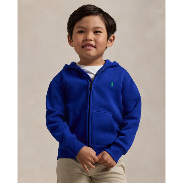 Polo ralph lauren big boys full zip hoodi sale