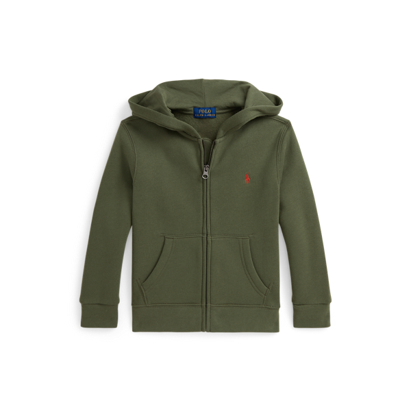 新作◇ラルフローレンポロベアフリースフーディ ブルー 7/130 Polo ベア フリース フーディ（パーカー）｜POLO RALPH LAUREN