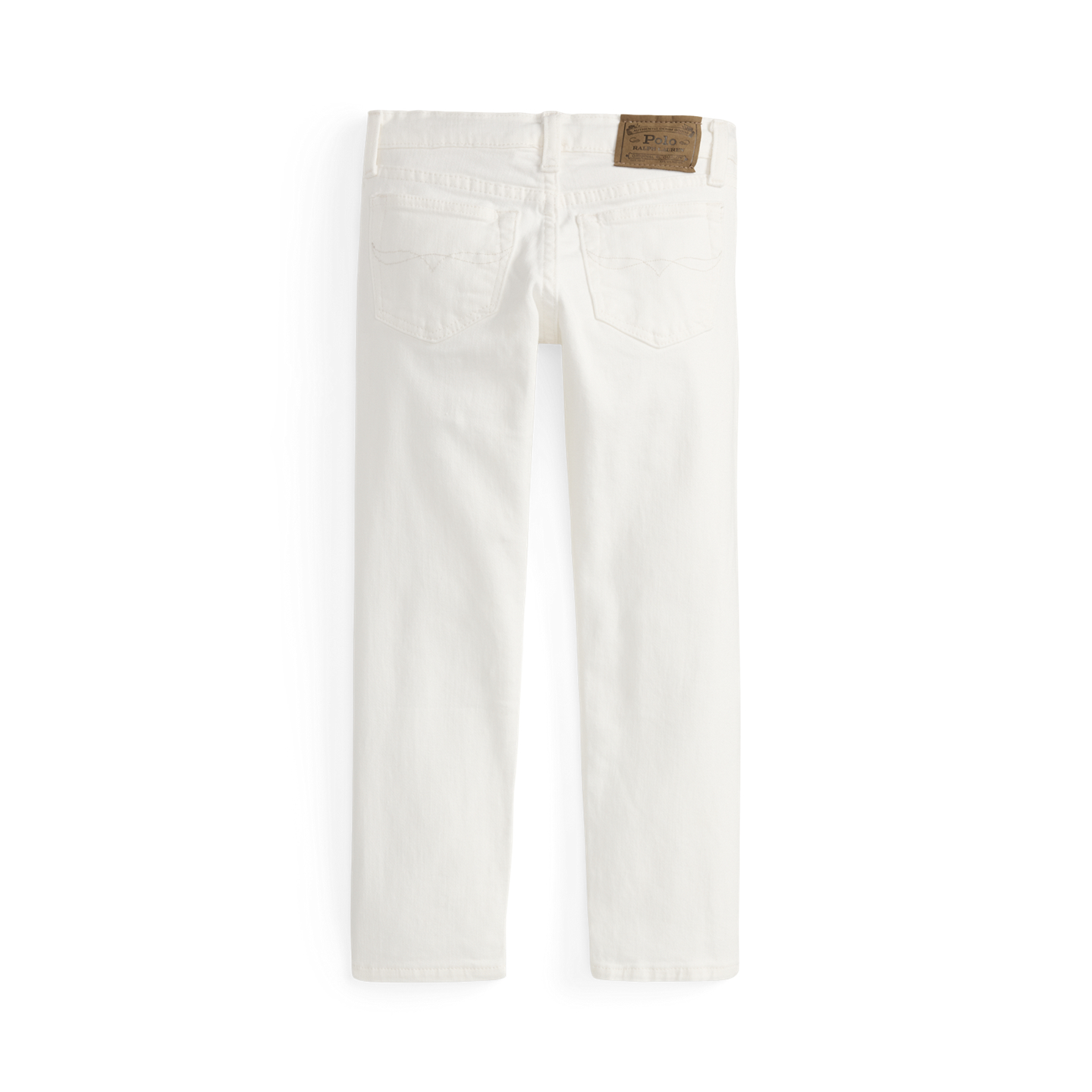 Детские джинсы Ralph Lauren Sullivan Slim Stretch, цвет: Кремовый — фото 1