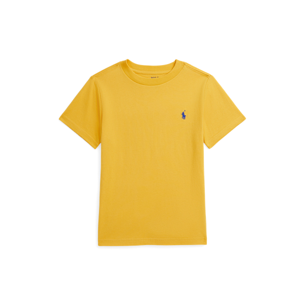 Cotton Jersey Crewneck Tee