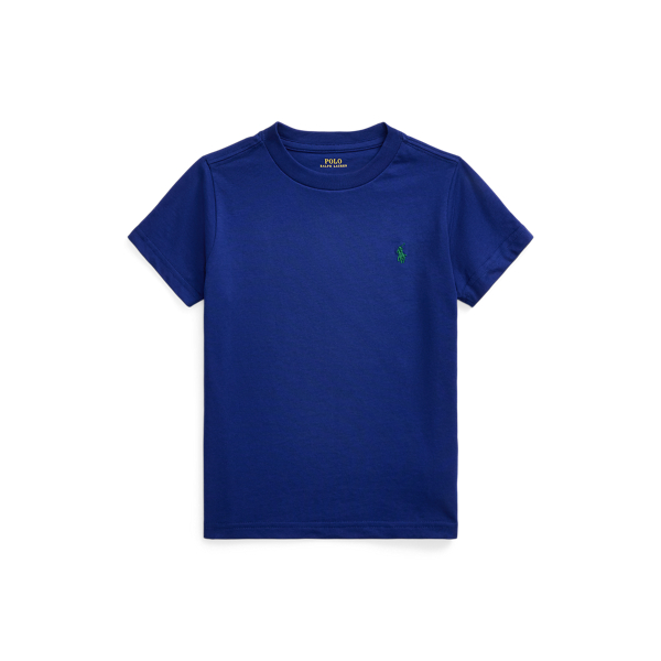 Cotton Jersey Crewneck T-Shirt