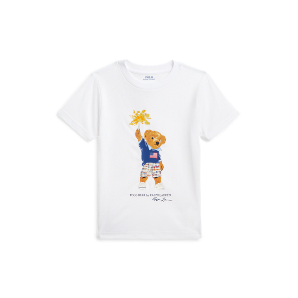 Polo Bear Cotton Jersey Tee