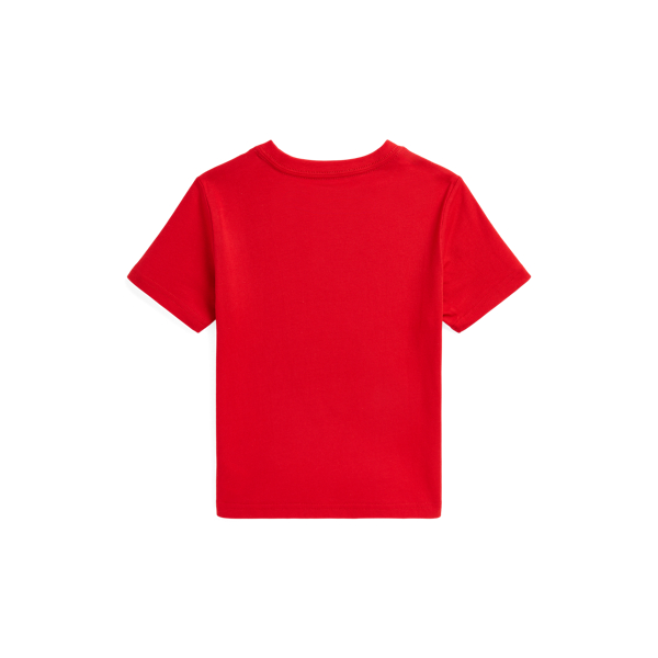 Polo Bear Cotton Jersey T Shirt for Boys Ralph Lauren UK