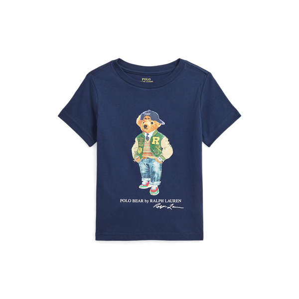 Polo Bear Cotton Jersey Tee