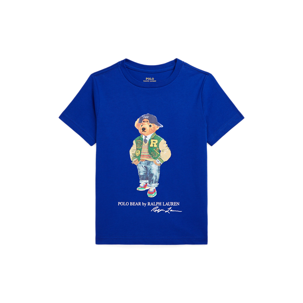 Polo Bear Cotton Jersey Tee