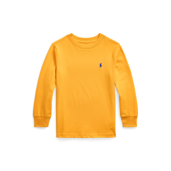 Cotton Jersey Long-Sleeve Tee