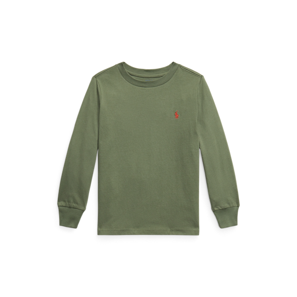 コットン ジャージー ロングスリーブ Tシャツ | ラルフ ローレン