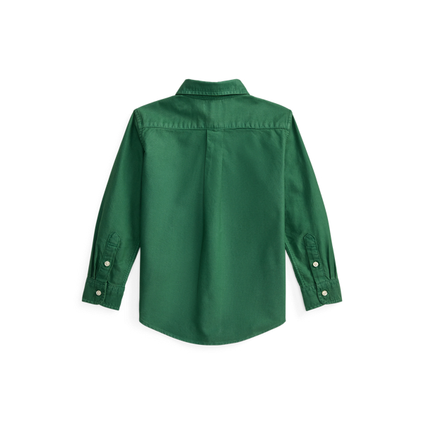 Boys 2-7 ガーメントダイド コットン オックスフォード シャツ Verano Green 2