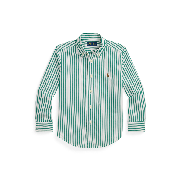 Striped Cotton Poplin Shirt