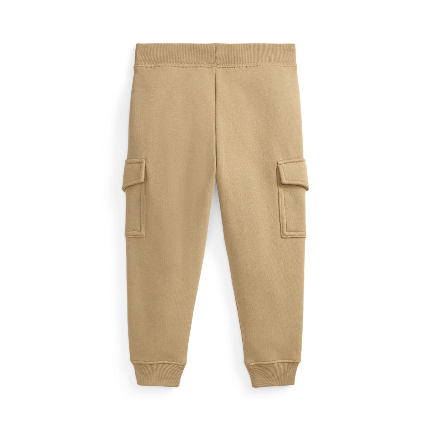 Детские брюки Ralph Lauren Fleece Cargo Jogger, цвет: Хаки — фото 1