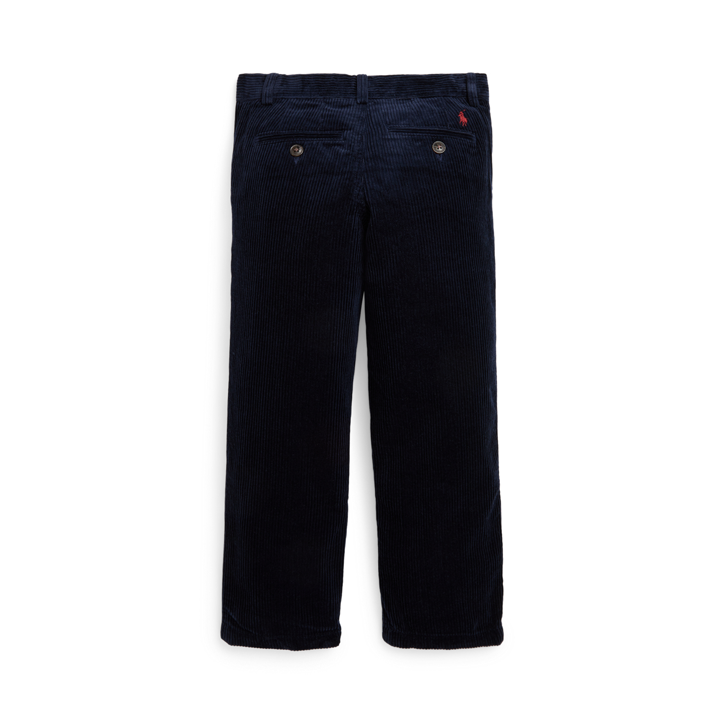 Детские брюки Ralph Lauren Bedford Straight Fit Corduroy, цвет: Тёмно-зелёный тёмно-синий — фото 1