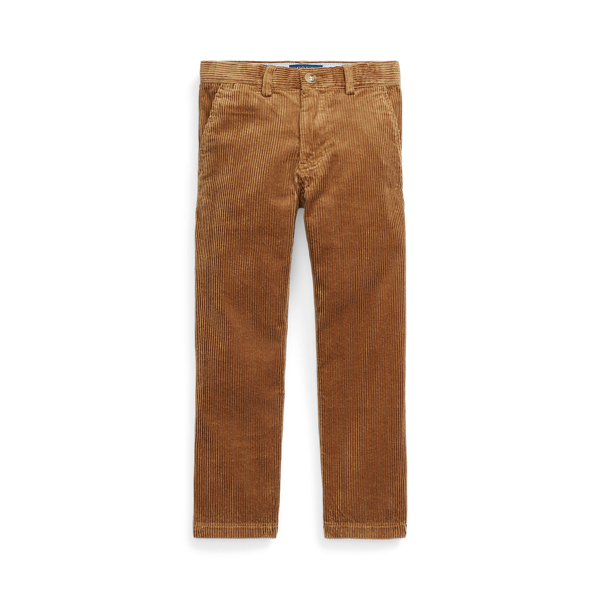 Straight Fit Cotton Corduroy Pant