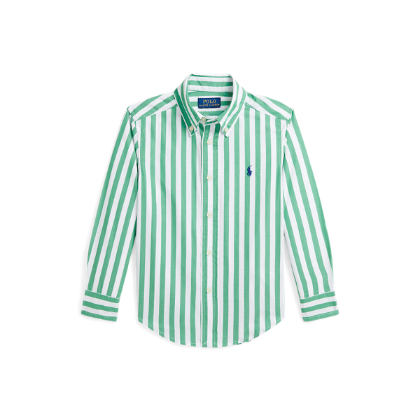 Striped Cotton Poplin Shirt