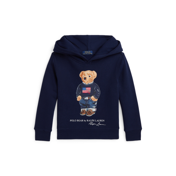 Polo sweatshirt with bear on sale