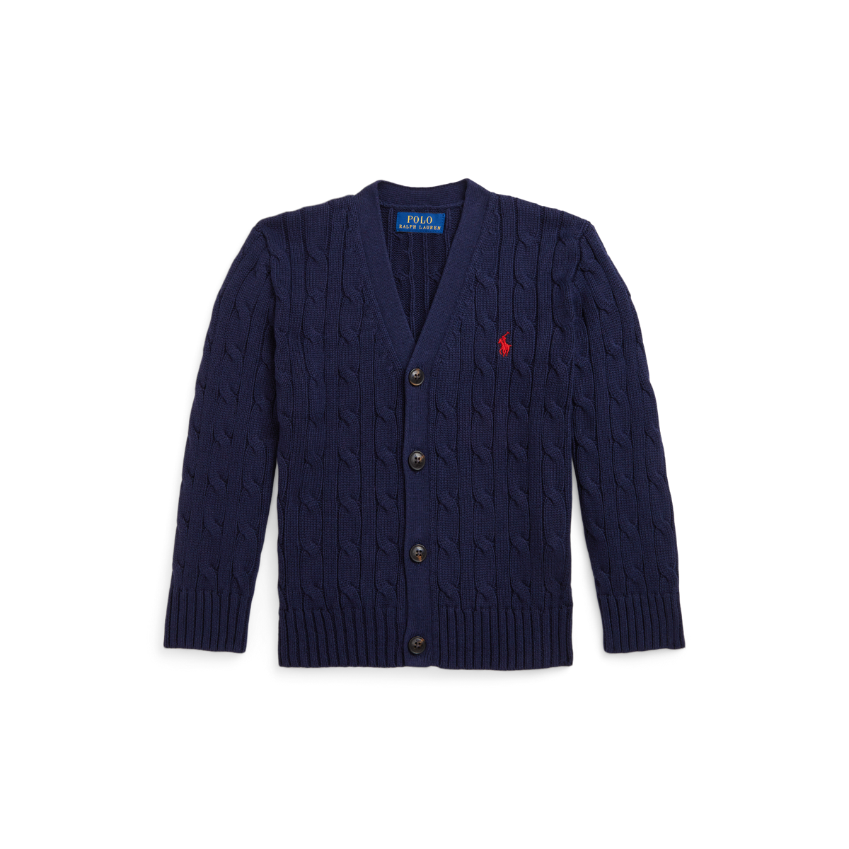 【LAUREN RALPH LAUREN】 CABLE-KNIT COTTON CRICKET SWEATER Cable-Knit Cotton Cricket Sweater