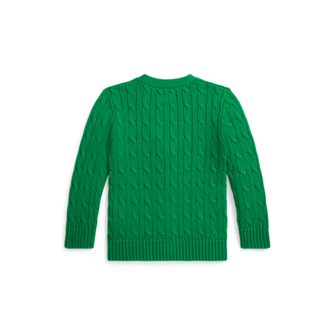 Детские кардиганы Ralph Lauren Cable-Knit Cotton V-Neck Cardigan