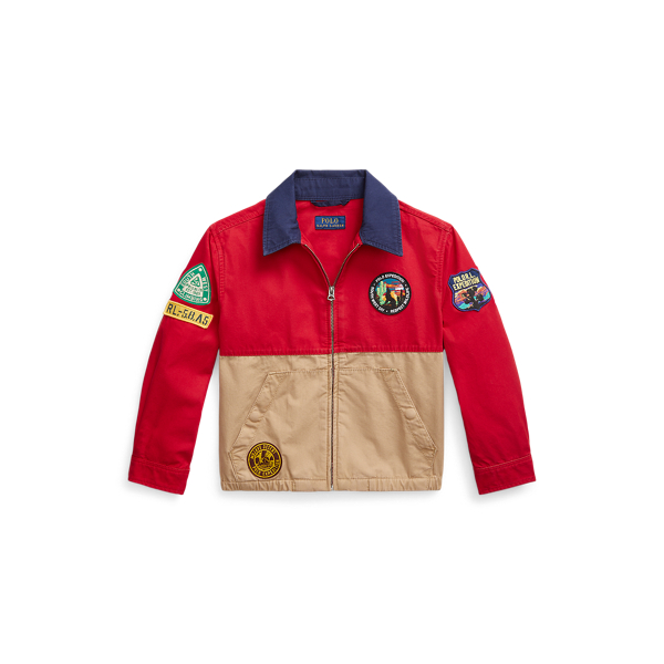The Bayport Colour-Blocked Cotton Jacket