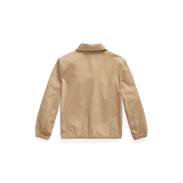 Cafe Tan The Bayport Cotton Poplin Jacket Boys 1.5-6 Years 2