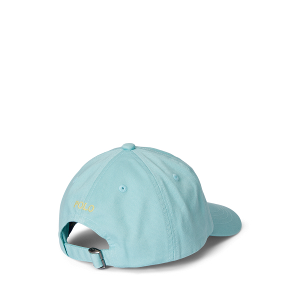 Baseballkappe aus Baumwollchino Boys 2-7 in Wellensittich 2