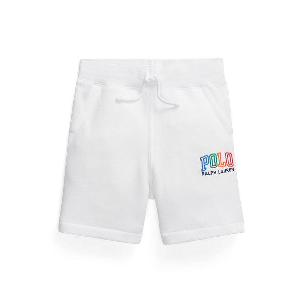 Short en molleton &agrave; logo