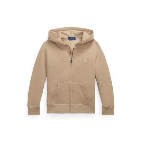 Classic Khaki Fleece Full-Zip Hoodie Boys 1.5-6 Years 1