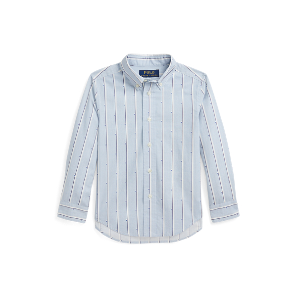 Striped Cotton Dobby Shirt