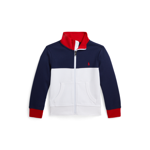 Logo Double Knit Track Jacket for Boys Ralph Lauren SA