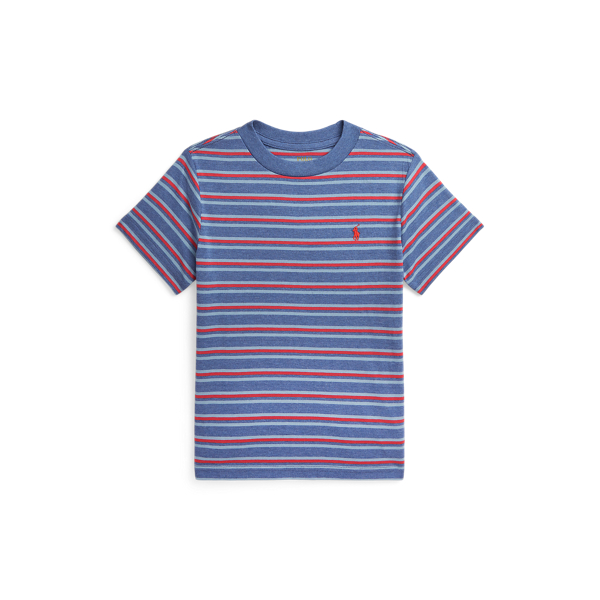 Striped Cotton Jersey Tee