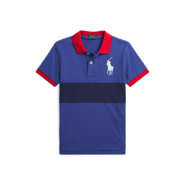 Big Pony Heavyweight Cotton Jersey Polo Boys 1.5-6 Years 1