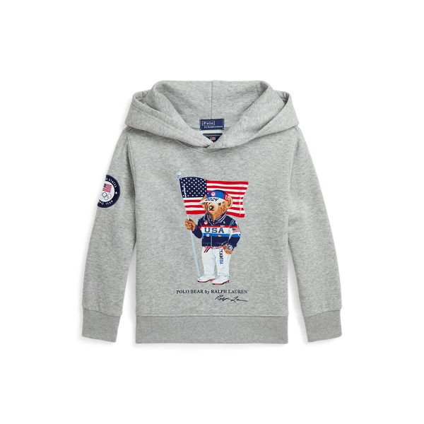 Team USA Polo Bear Fleece Hoodie