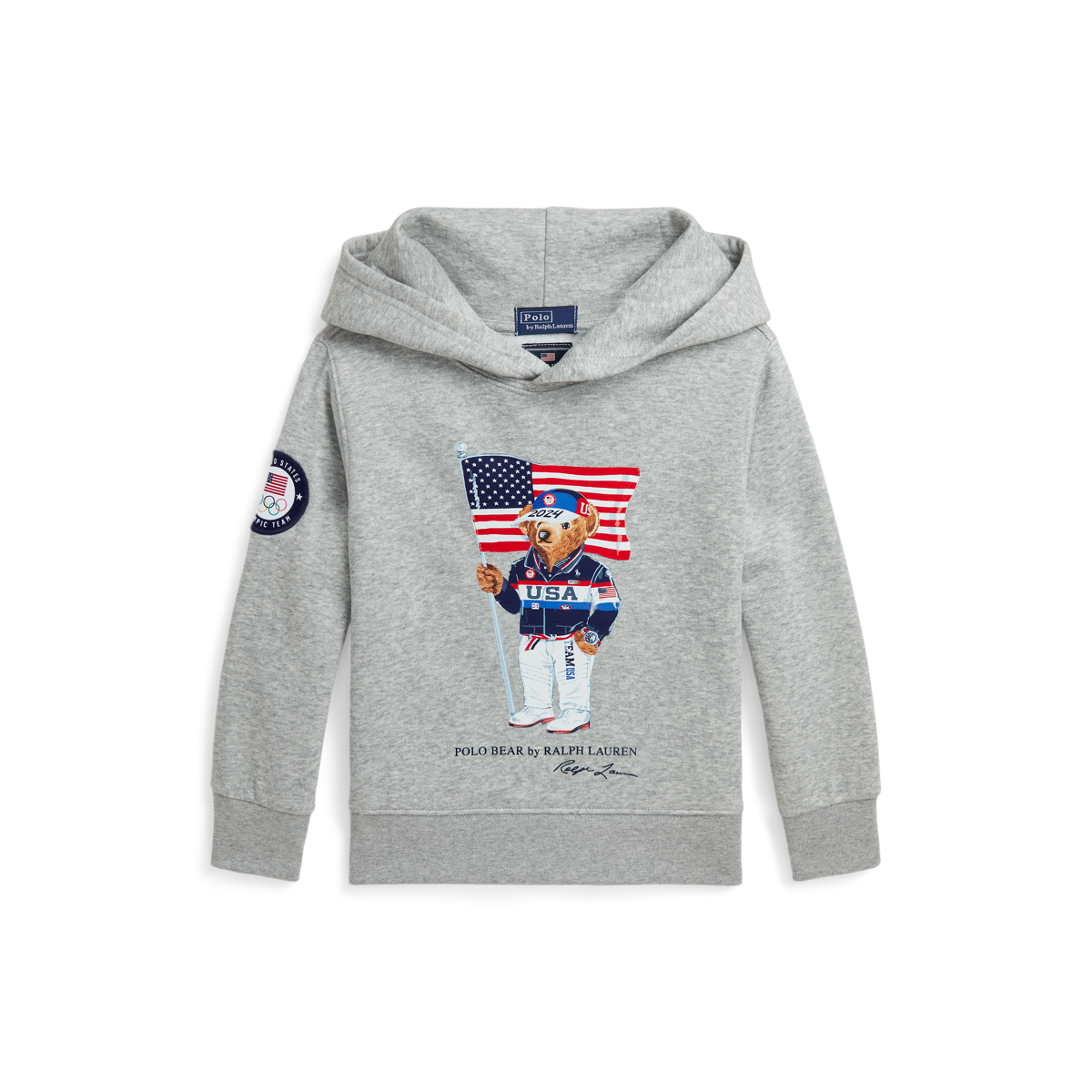 Ralph store Lauren polo bear hoodie