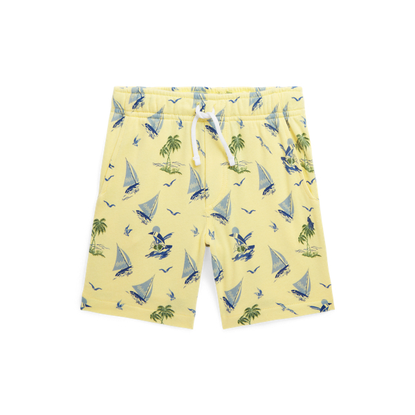 Shorts aus Baumwollfrottee mit Polo&nbsp;Bear