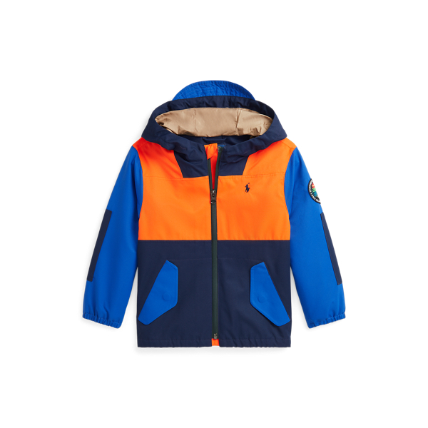 P-Layer 1 Color-Blocked Hooded Jacket