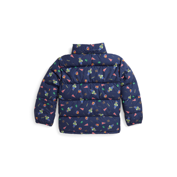 Polo Bear Down Hooded Jacket for Boys Ralph Lauren UK