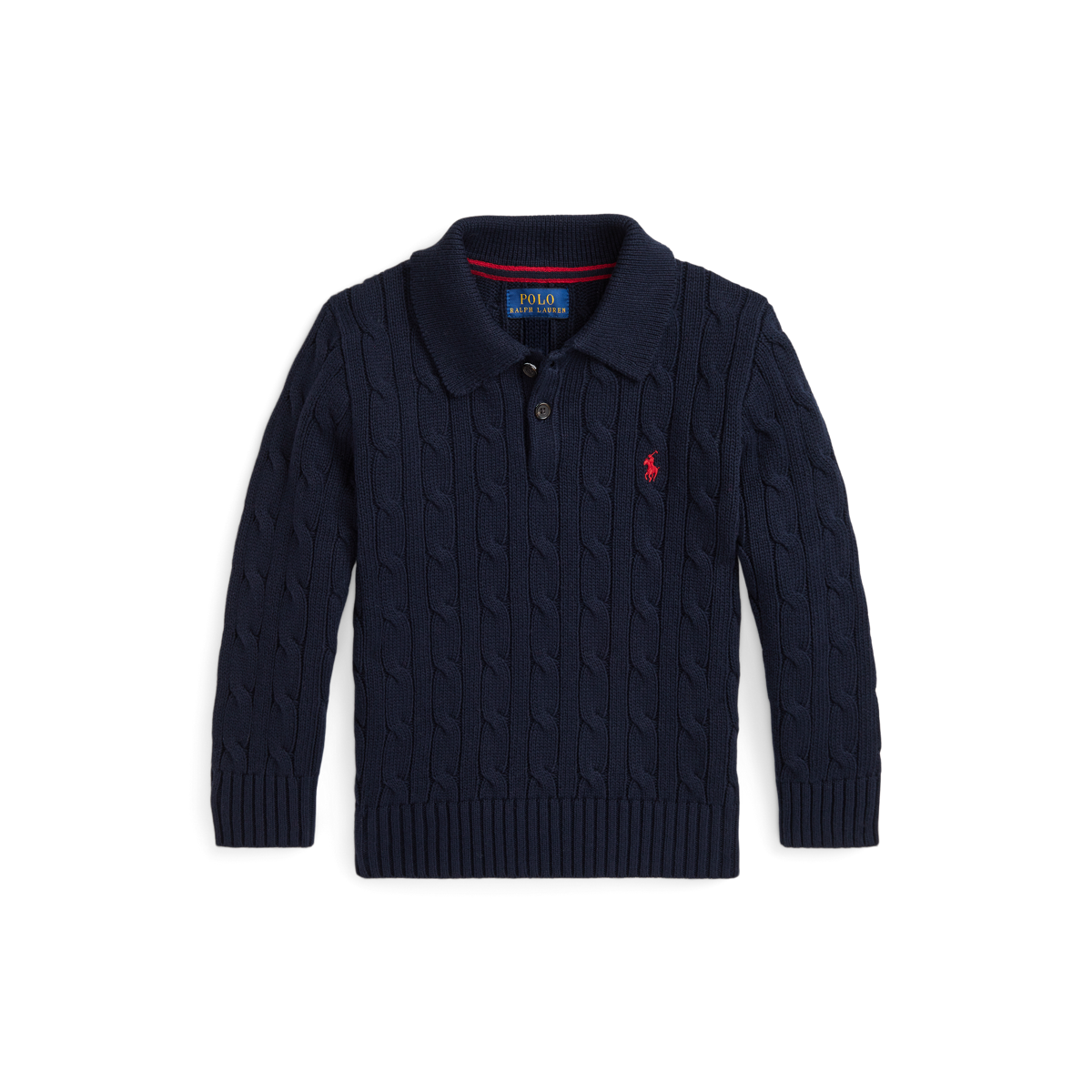 (取寄) ラルフローレン キッズ ボーイズ ケーブルニット コットン セーター (インファント) Polo Ralph Lauren Kids boys Cable-Knit Cotton Sweater (Infant) Cable-Knit Cotton Sweater | Ralph Lauren
