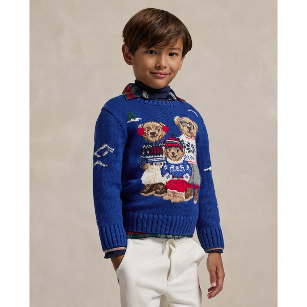 Polo Bear Family Sweater