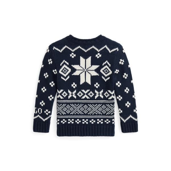 Ralph lauren snowflake sweater store