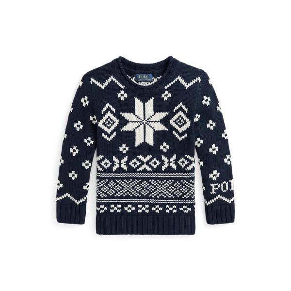 Pullover mit Schneeflockenmotiv