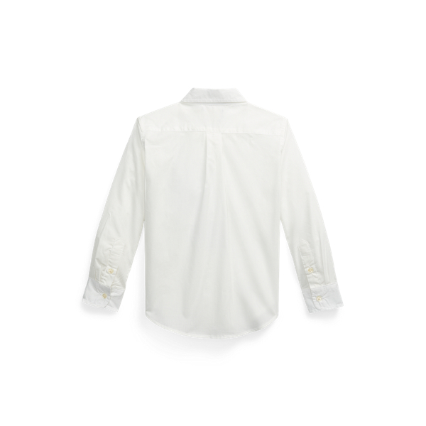 White Cotton Poplin Shirt Boys 1.5-6 Years 2