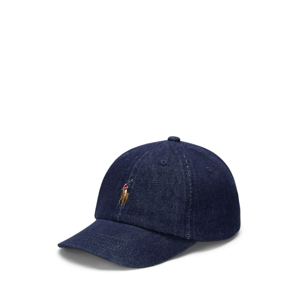 Cotton Denim Ball Cap