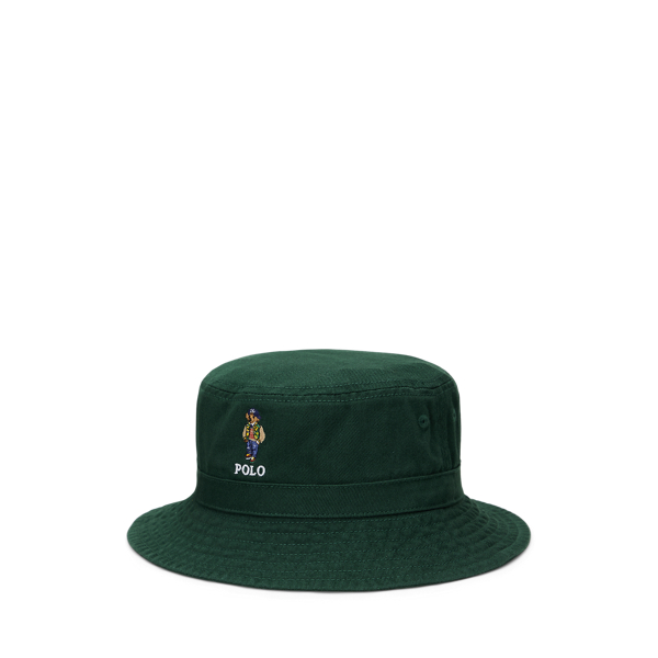 Ralph lauren bear bucket hat online