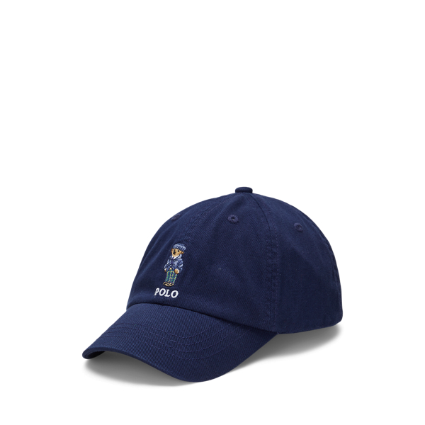 Newport Navy Polo Bear Cotton Twill Ball Cap Boys 2-7 1