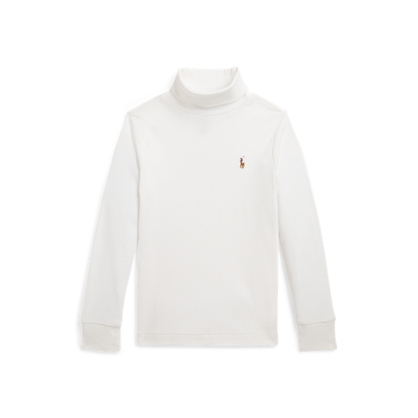 Cotton Interlock Turtleneck