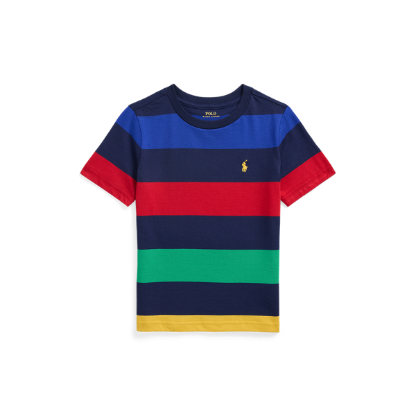 Striped Cotton Jersey Tee